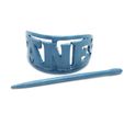 coletero-palo-ane-azul-suelto.jpg Hair clip with stick ANE oval 54x30 customized