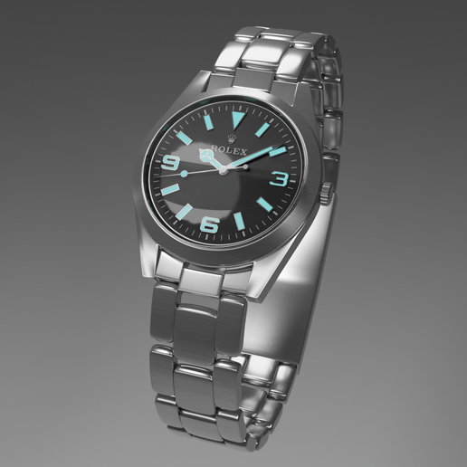 OBJ file rolex watch ⌚ ・Design to download and 3D print・Cults