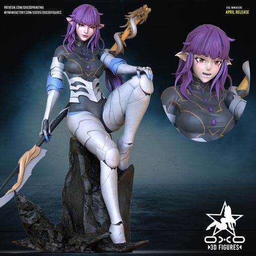 OXO3D_Figures_Esil_Cover_01.jpg Esil Solo Leveling Anime Figure