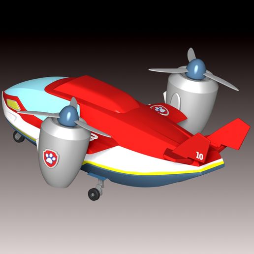 🐾 The Air Patroller PAW Patrol・ 3D File for 3D printing・Cults