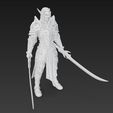 Noble-Warrior-of-the-Shadows-11.jpg Noble Warrior of the Shadows – 3D Printable Armored Drow Knight Figure Model