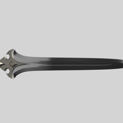 Blade.png Free 3D file Alliance Spear・Object to download and to 3D print
