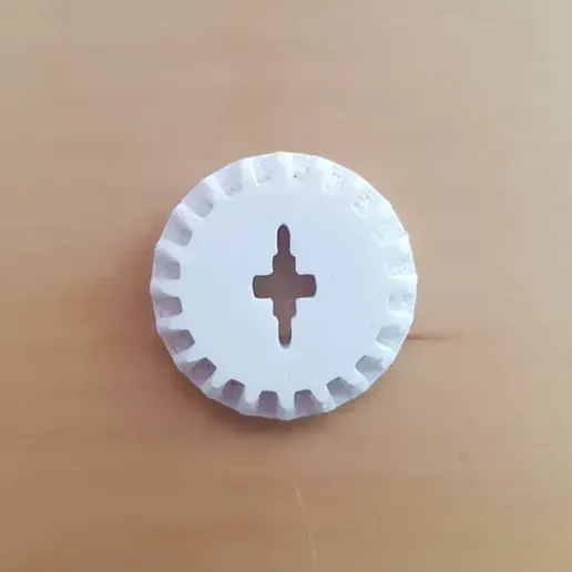LEGO compatible technic gear 20 tooth bevel, 32198 | 3D Printable STL