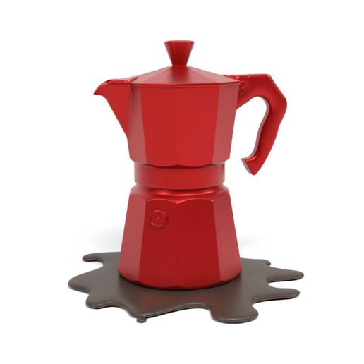 Italian coffee maker - 3D model önizlemesi