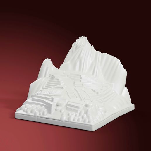 Machu Picchu Miniature STL – Ancient Citadel 3D Print – for Travel Collectors