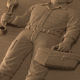 SKU-_06_detail_oak.png Mechaniker mit Schraubenschlüssel und Werkzeugkasten - 3D STL Modell