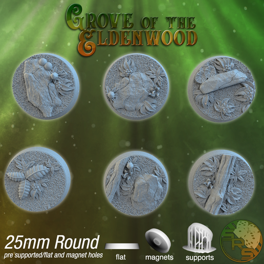 Forest-Stretch-25mm-Round.png Forest Bases
