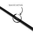 Special-nail-hole-2.png One Line picture "Lovers Hands" with frame