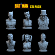 01-BATSTLPACK.png BATMAN BUST PACK STL