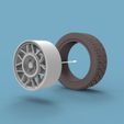 osszeszereles.jpg Classic wheels - VW Snowflake style - wheel set for model cars and diecast - 1/24 scale