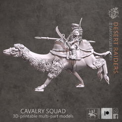 camel1-2.png Desert Raiders - Sci-Fi Camel Cavalry