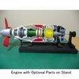P4-1-Stand-Tool.jpg Turboprop Engine, for Business Aircraft, Free Turbine Type, Cutaway