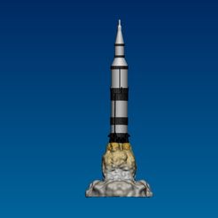 rocket.jpg Fichier STL Fusée・Modèle à imprimer en 3D à télécharger, alexandreribeiro