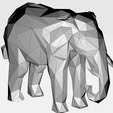 Elephant_P.png Elephant low poly