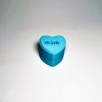 Conversation-Hearts-Keychain-Clicker-Valentine-04.jpg Conversation Heart Clicker / Valentine Heart Keychain / Fidget - No AMS - Commercial License Included