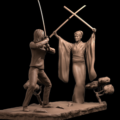 278331912_398733535478689_9167119295582724410_n.png Archivo STL Diorama de Kill Bill・Plan de impresora 3D para descargar