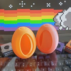 20220411_172559.jpg Free STL file Revealing Easter Egg (print-in-place and support-free)・3D printable design to download