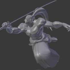 a.jpg Archivo STL Genjuro - Samurai Shodown・Modelo de impresora 3D para descargar