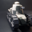 T-25.png Renault FT-17 - WW1 French Light Tank 3D model