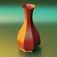 vase-13-image-3.png Octagon Vase - Contemporary 3D Printable Design