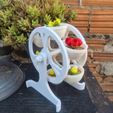 02.jpg Articulated Ferris Wheel Mini Vases - Decorative