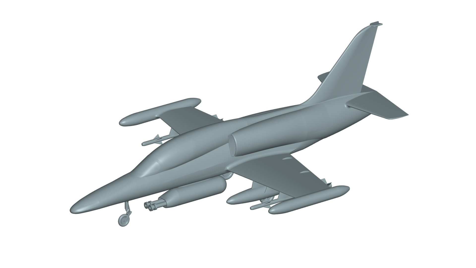 1.png Файл 3D Aero L-159 ALCA・Дизайн 3D принтера для загрузки, airmodel