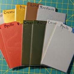 PXL_20220124_223855675.jpg Dividers for Magic the Gathering