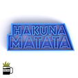 cults12.jpg HAKUNA MATATA FONDANT COOKIE CUTTER