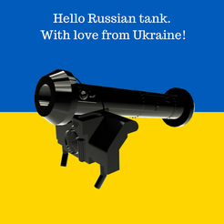 Hello-Russian-tank.-With-love-from-Ukraine!.png STL file FGM-148 Javelin・3D printable model to download
