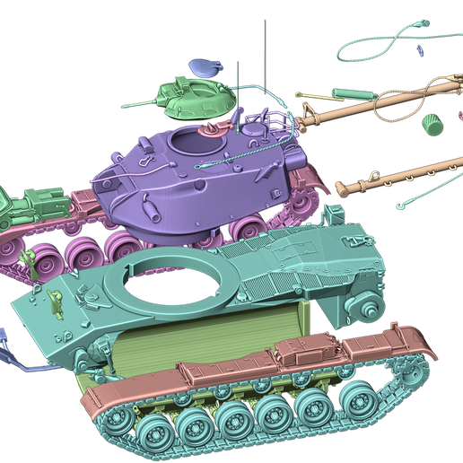 🪖 M728 CEV・ 3D File for 3D printing・Cults