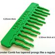 622284914bed4a819a7be0f859ccbbf8_display_large.jpg 'Monster' Comb