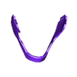 Lower_Jaw.stl Archivo STL gratis Oni Cyber Punk Mask・Plan de la impresora 3D para descargar