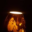 Beauty-and-beast-vase-lampshade-Gaston.jpg Beauty and the Beast Lithophane Lampshade Table lamp Vase