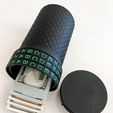 1000704955.jpg Secret safe in the shape of a glass with alphabetical combination - Hidden container for money or jewelry