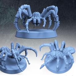 S1.png Wild Spiders miniature (DND,PATHFINDER,TABLETOP)
