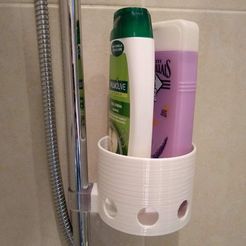 Pic_1.jpg Shower shampoo bottle holder for Hansa shower clips (+ clip included)