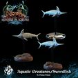area ces 5 fe] Fogoea| Creatures/Swor RTE STII Ps IIITIN Aquatische Kreaturen