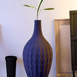 WavyLines.jpg Wavy Lines - Decorative Office Vase