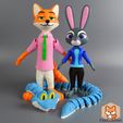 Zootopia_12.jpg Judy Hopps, Nick Wilde and Gary