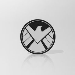 Shieldlogo.jpg Free 3D file SHIELD Logo Lamp・3D print model to download