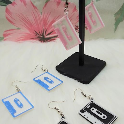 Cassette rings 3D model