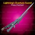 3.jpg Overture Espada Cosplay Final Fantasy - Archivo STL Modelo de impresión 3D