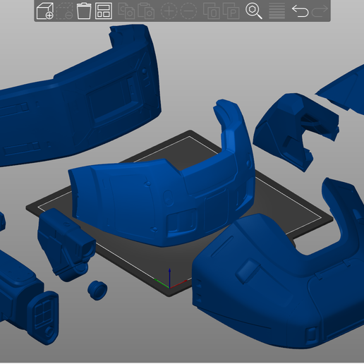 Capture2.png Trailblazer Helm mit Anbauteilen 3d Druckdatei