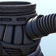 16.png Cyber robot with pipes dice mug (23) - Holder Beer Can Storage Container Tower Soda Box DnD RPG Boardgame 33cl 25cl 12oz 16oz 50cl Beverage W40k 40 000 SciFi Futuristic