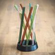 IMG_6353.jpg Glass Straw Stand - Parametric Hyperboloid