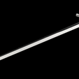 3.png the Witcher TV series - Geralt silver sword 3D model
