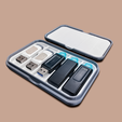 USB-Box.png Компактный USB-бокс для хранения - 5-слотовый защитный чехол со вставками из TPU