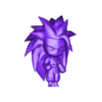 Goku SSJ3 OK.stl Goku Chibi SSJ3