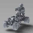 Space-Cruiser-034.jpg Tofty's Space Dwarf Weapons Trike/Quad & Sidecar 28mm
