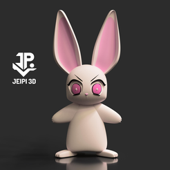 230219_FEBRERO_016.png STL-Datei CHIBI-HÄSCHEN_HÄSCHEN_CHARAKTER_CHARAKTER_KAWAI・Design für den 3D-Druck zum Herunterladen